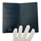 Louis Vuitton Taiga Agenda Poche Cover Black — view 7