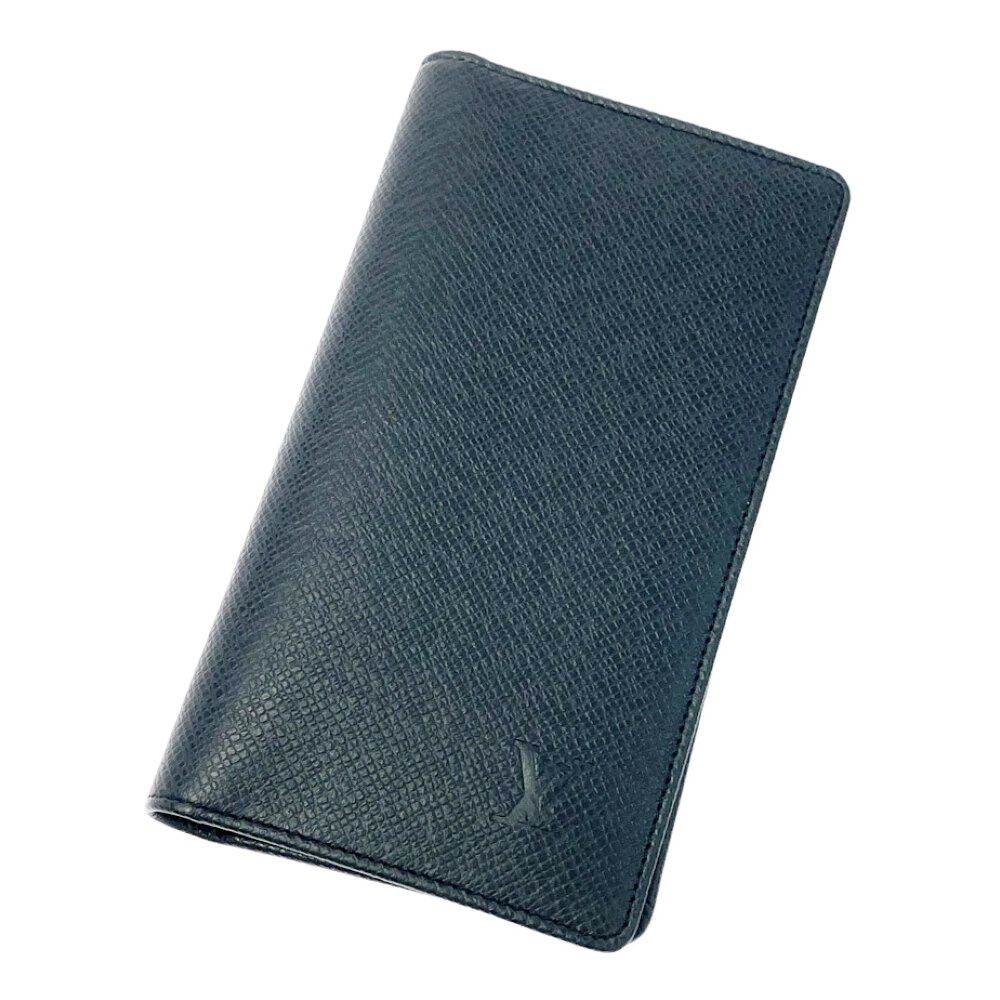Louis Vuitton Taiga Agenda Poche Cover Black — view 4