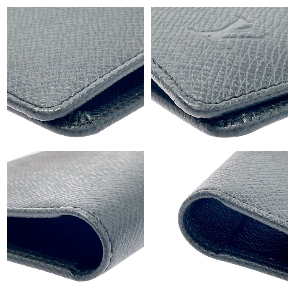 Louis Vuitton Taiga Agenda Poche Cover Black — view 6