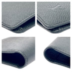 Louis Vuitton Taiga Agenda Poche Cover Black — view 6