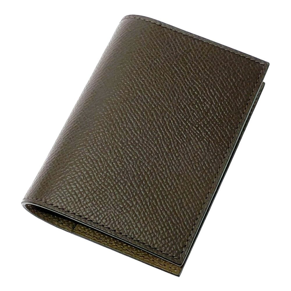Hermes Leather Agenda PM Cover Brown — view 4