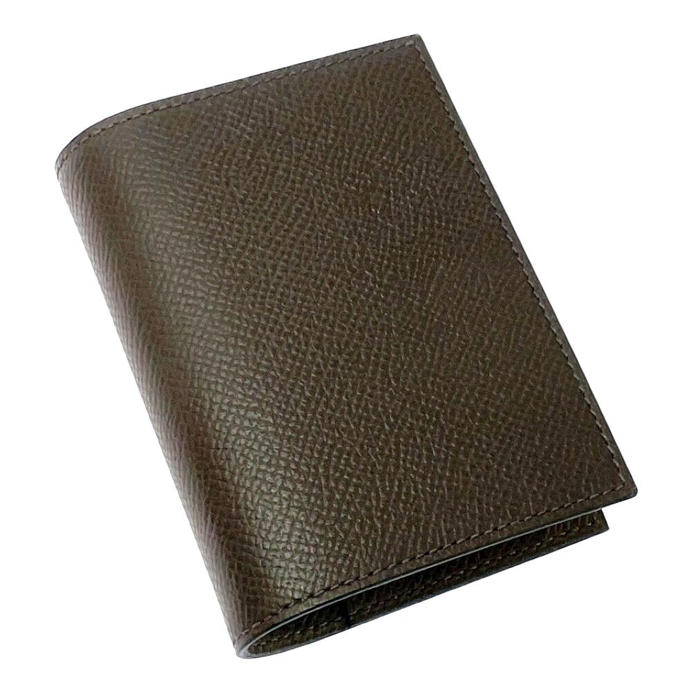 Hermes Leather Agenda PM Cover Brown — view 3