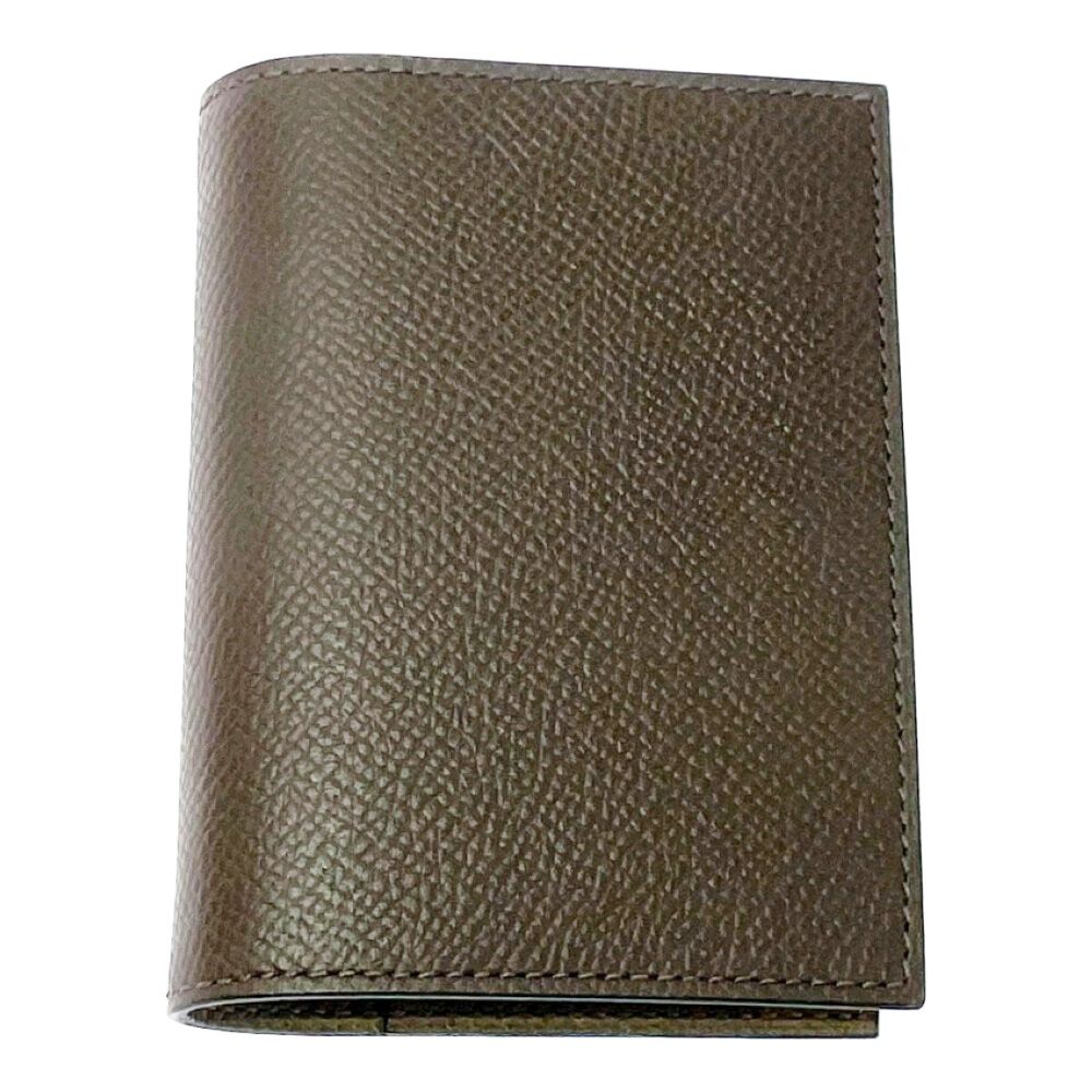 Hermes Leather Agenda PM Cover Brown — view 2