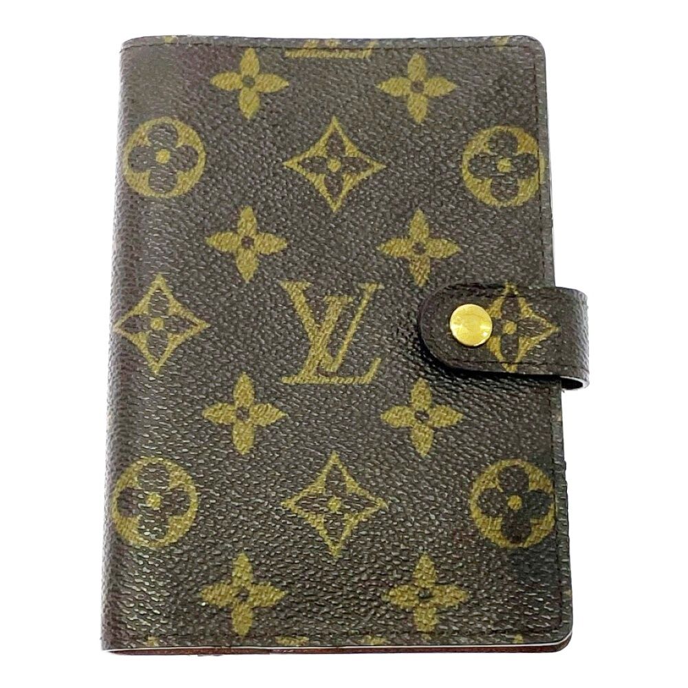 Louis Vuitton Monogram Agenda PM Cover Brown