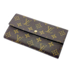 Louis Vuitton Monogram Pochette Porte Monnaie Credit Brown — view 3