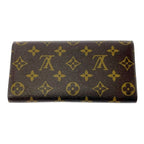 Louis Vuitton Monogram Pochette Porte Monnaie Credit Brown — view 4
