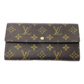 Louis Vuitton Monogram Pochette Porte Monnaie Credit Brown