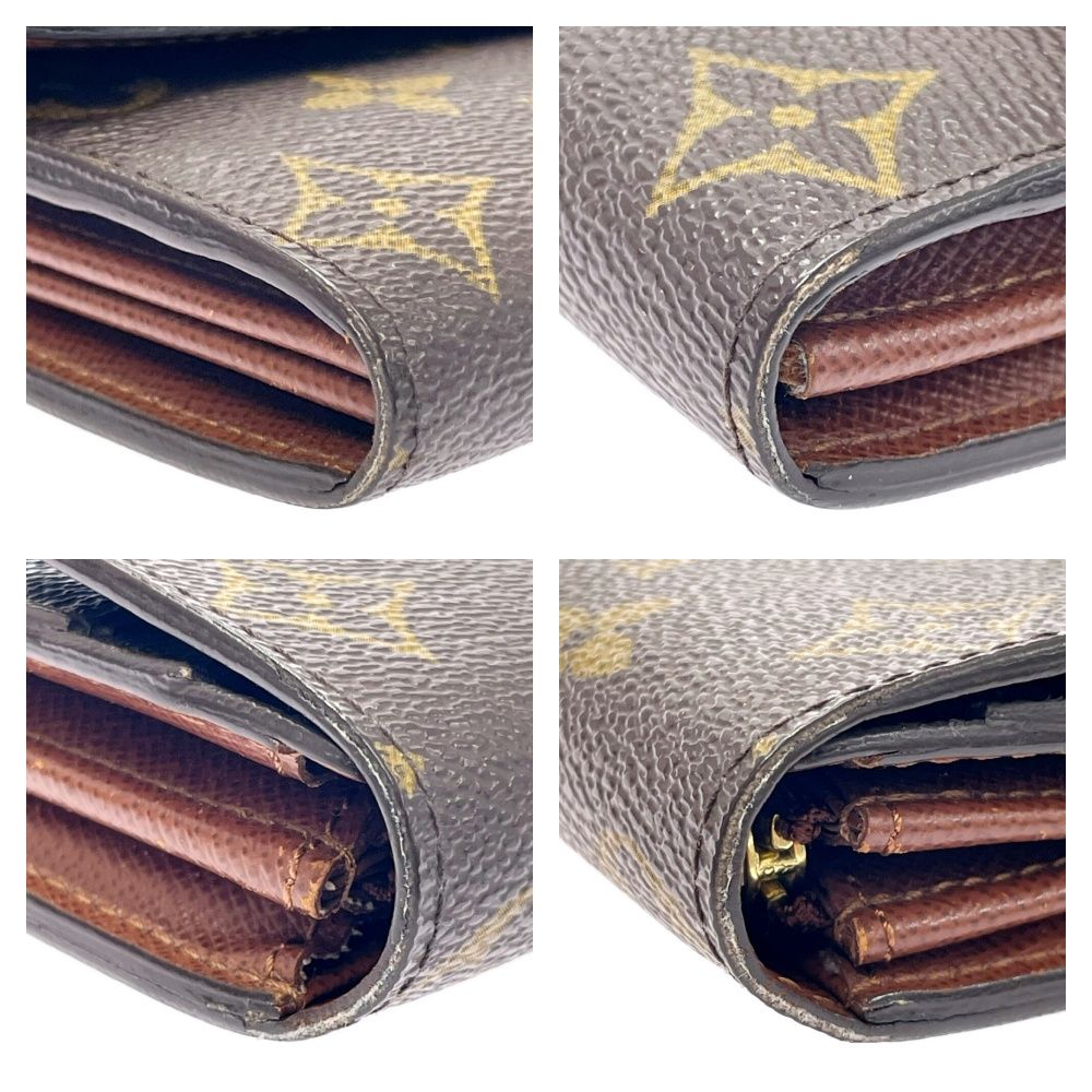 Louis Vuitton Monogram Pochette Porte Monnaie Credit Brown — view 5