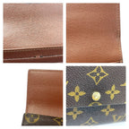 Louis Vuitton Monogram Pochette Porte Monnaie Credit Brown — view 8