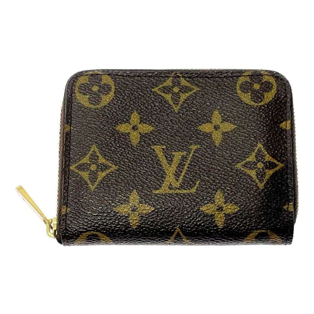 Louis Vuitton Monogram Zippy Coin Purse Brown