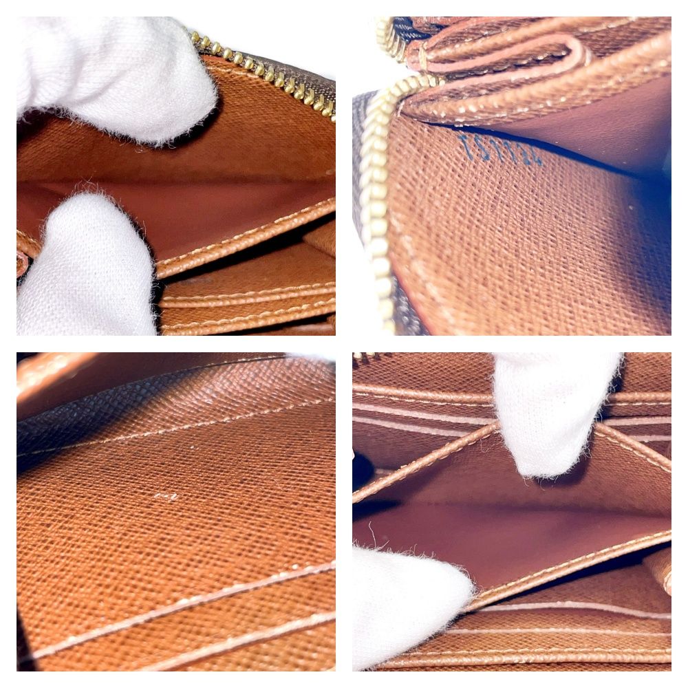 Louis Vuitton Monogram Zippy Coin Purse Brown — view 8