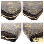 Louis Vuitton Monogram Zippy Coin Purse Brown — view 5
