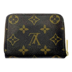 Louis Vuitton Monogram Zippy Coin Purse Brown — view 4