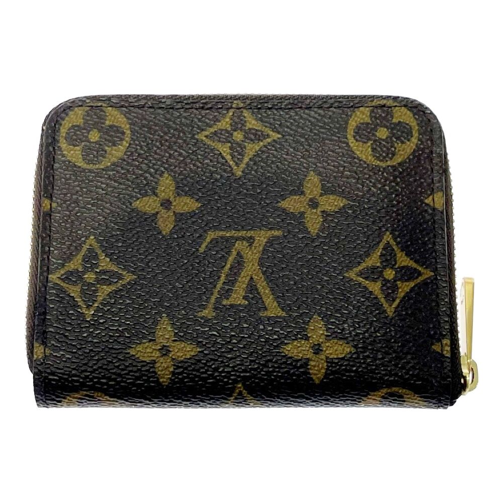 Louis Vuitton Monogram Zippy Coin Purse Brown — view 4