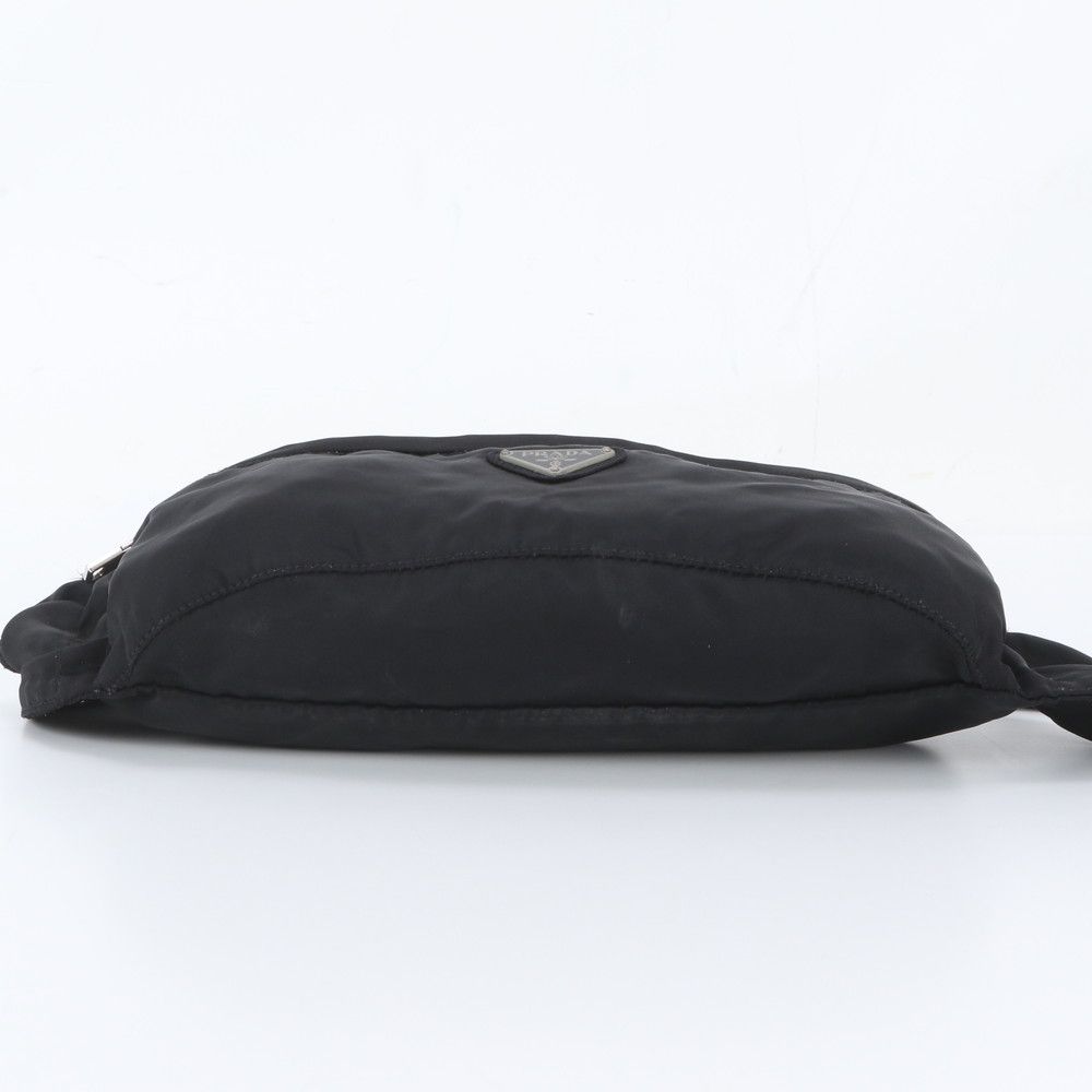 Prada Tessuto Nylon Triangle Logo Belt Bag Crossbody Body Waist Pouch — view 6