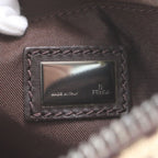 Fendi Zucchino Leather Shoulder Bag — view 8