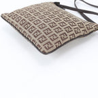 Fendi Zucchino Leather Shoulder Bag — view 5
