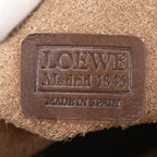 Loewe Anagram Mini Boston Leather Handbag Tote — view 8