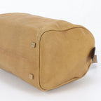 Loewe Anagram Mini Boston Leather Handbag Tote — view 4