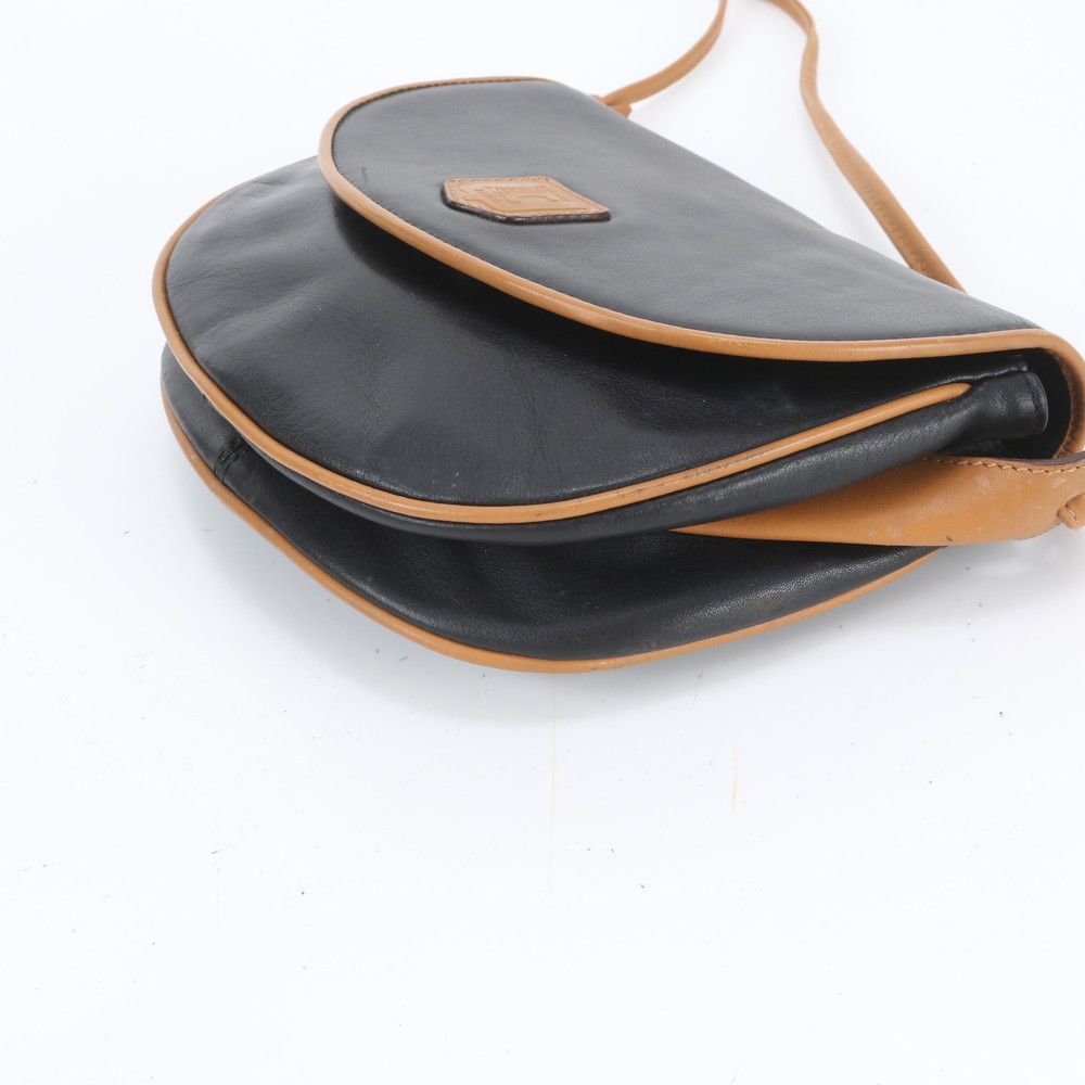Celine Triomphe Leather Shoulder Bag — view 5