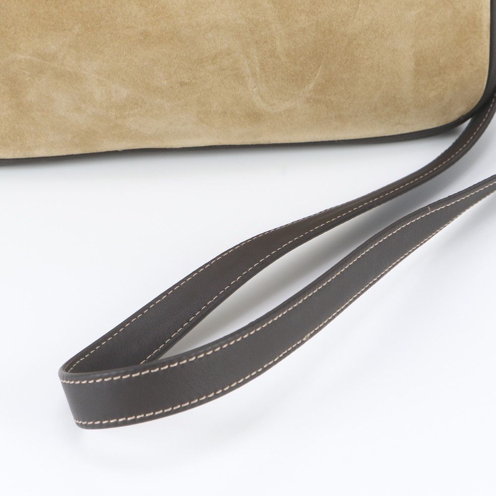 Loewe Anagram Leather Shoulder Bag Crossbody Hand — view 2
