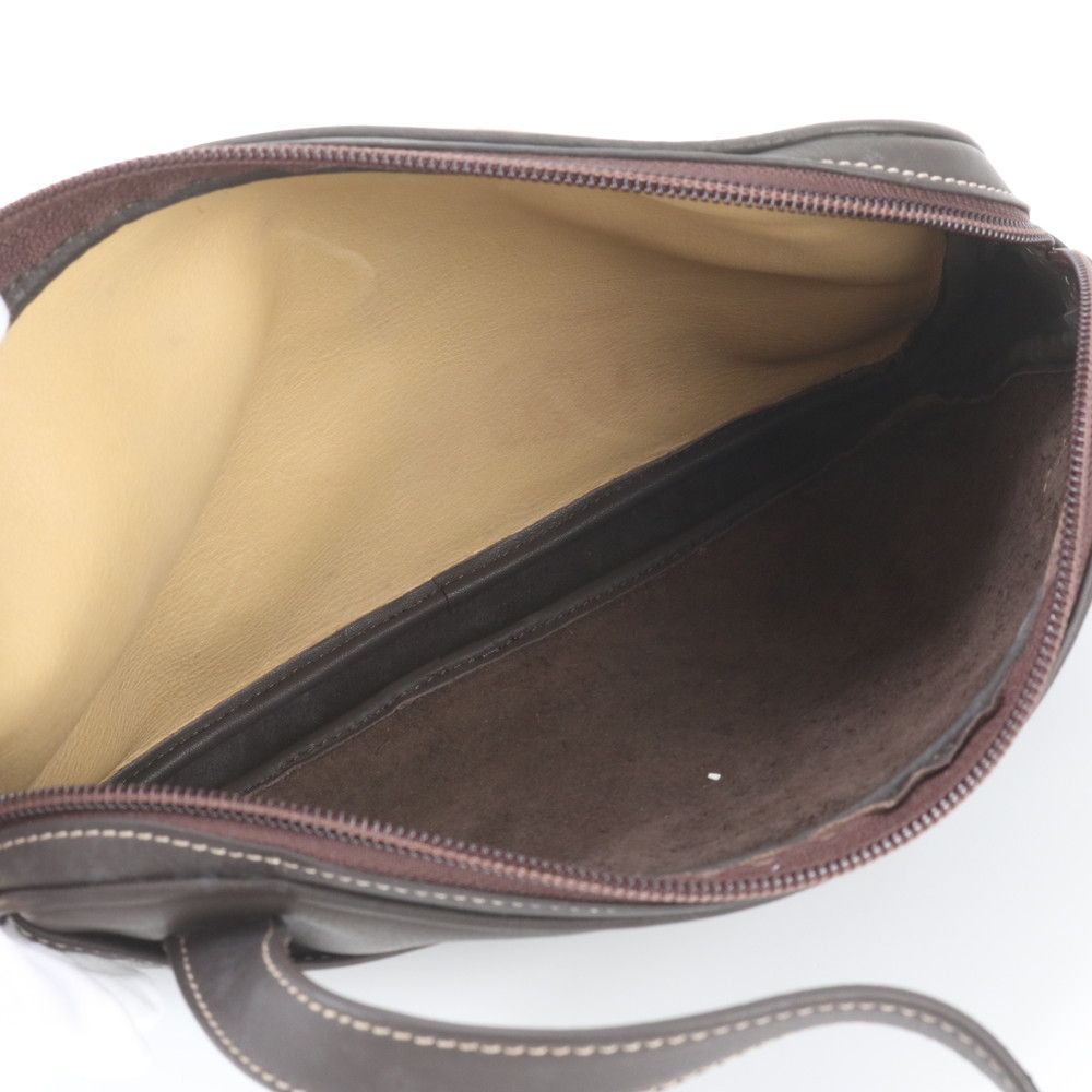 Loewe Anagram Leather Shoulder Bag Crossbody Hand — view 7