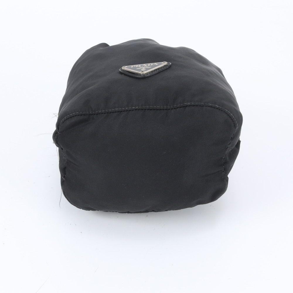 Prada Tessuto Nylon Triangle Logo Drawstring Shoulder Bag Crossbody Hand — view 6