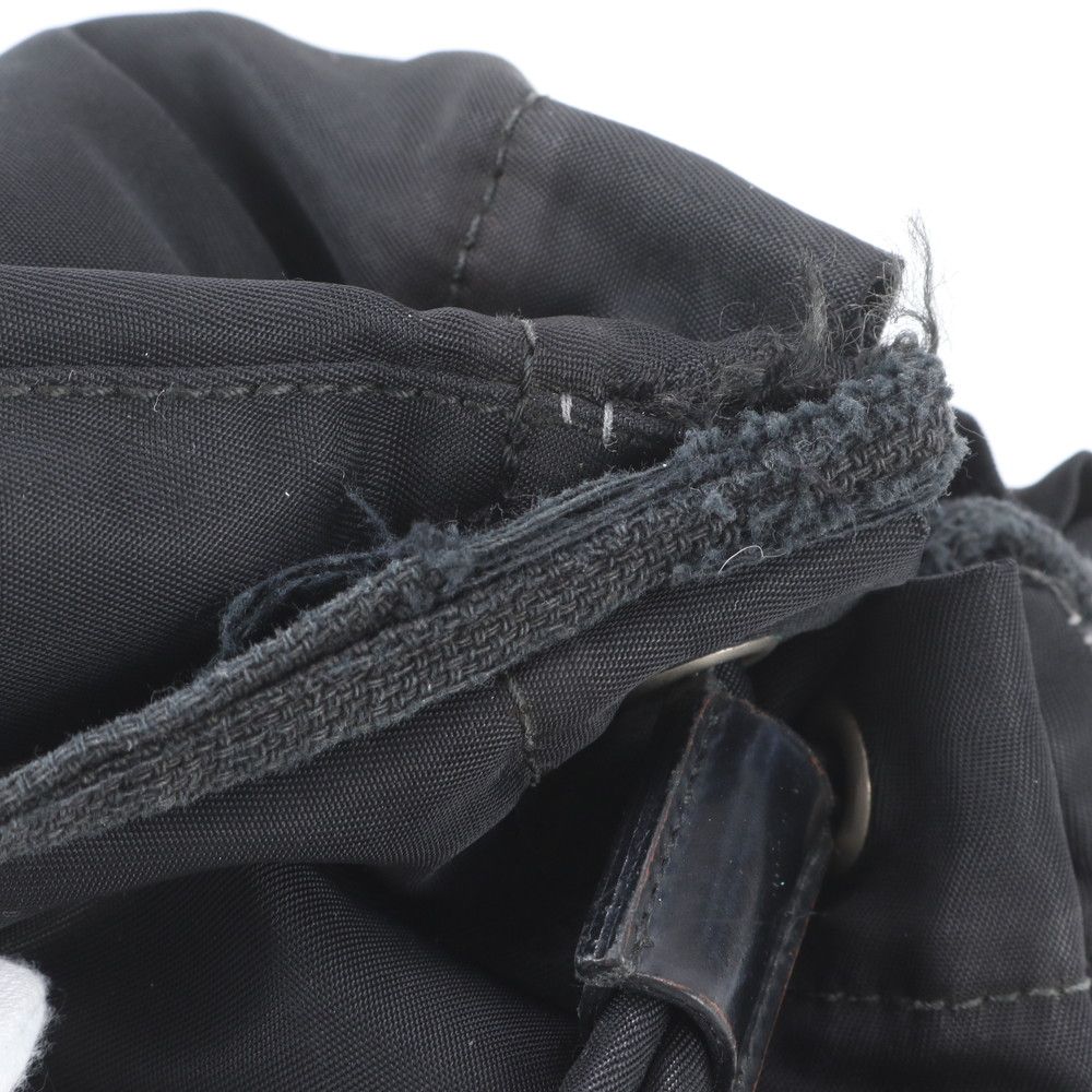 Prada Tessuto Nylon Triangle Logo Drawstring Shoulder Bag Crossbody Hand — view 8