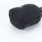 Prada Tessuto Nylon Triangle Logo Drawstring Shoulder Bag Crossbody Hand — view 5