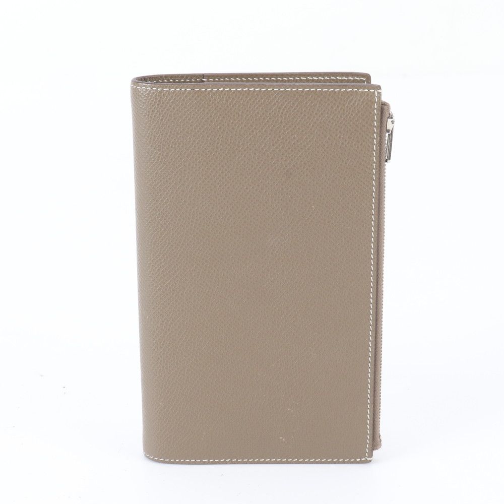 Hermes EA Zip Leather Agenda Cover Notepad Included Stationery — view 2