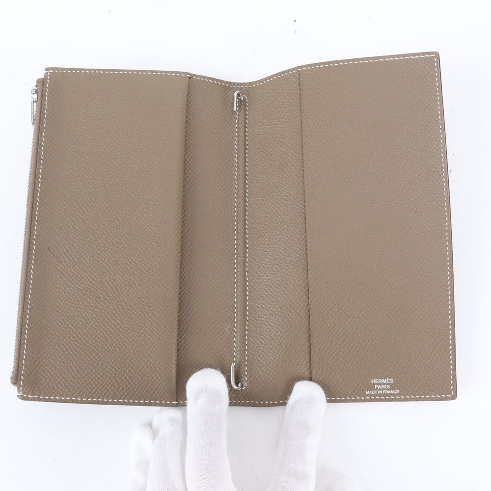 Hermes EA Zip Leather Agenda Cover Notepad Included Stationery — view 6