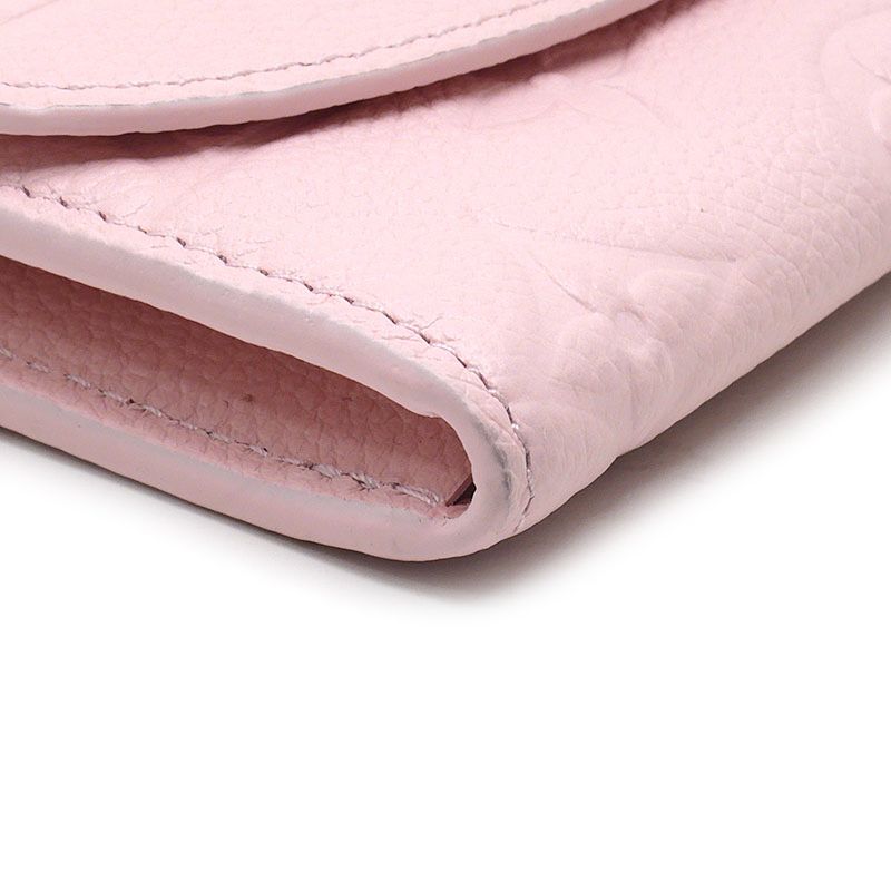 Louis Vuitton Porte Monnaie Rosalie Monogram Empreinte Pink — view 3