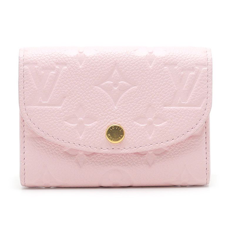 Louis Vuitton Porte Monnaie Rosalie Monogram Empreinte Pink