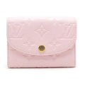 Louis Vuitton Porte Monnaie Rosalie Monogram Empreinte Pink