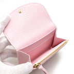 Louis Vuitton Porte Monnaie Rosalie Monogram Empreinte Pink — view 5