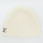 Louis Vuitton Beanie LV Cozy Cream Wool Knit Cap Hat — view 4