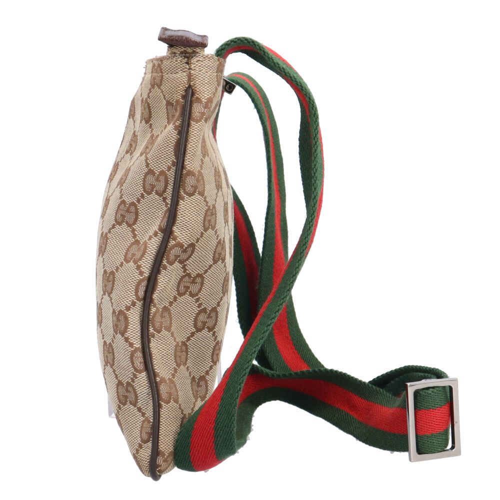 Gucci Sherry Line Shoulder Bag GG Canvas Beige — view 5
