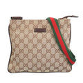 Gucci Sherry Line Shoulder Bag GG Canvas Beige