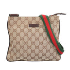 Gucci Sherry Line Shoulder Bag GG Canvas Beige