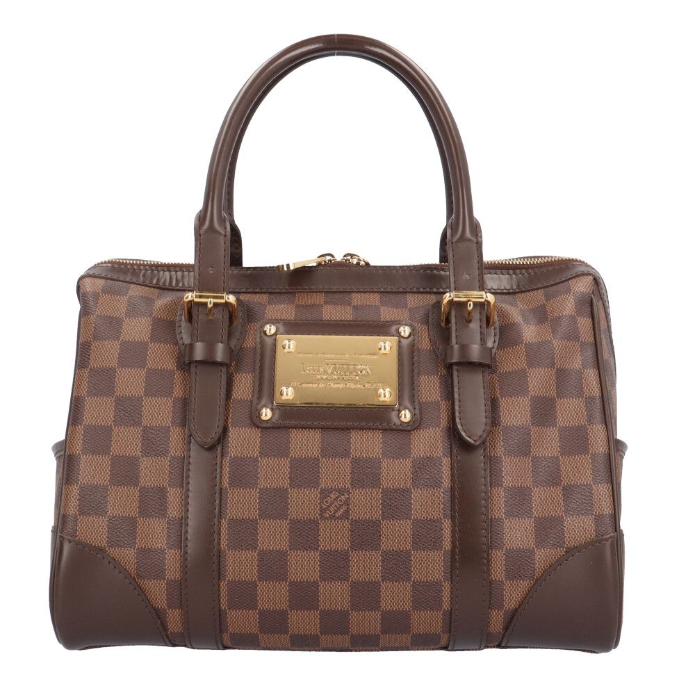 Louis Vuitton Berkeley Damier Handbag Canvas Brown