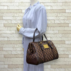 Louis Vuitton Berkeley Damier Handbag Canvas Brown — view 2