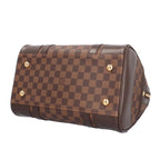 Louis Vuitton Berkeley Damier Handbag Canvas Brown — view 6