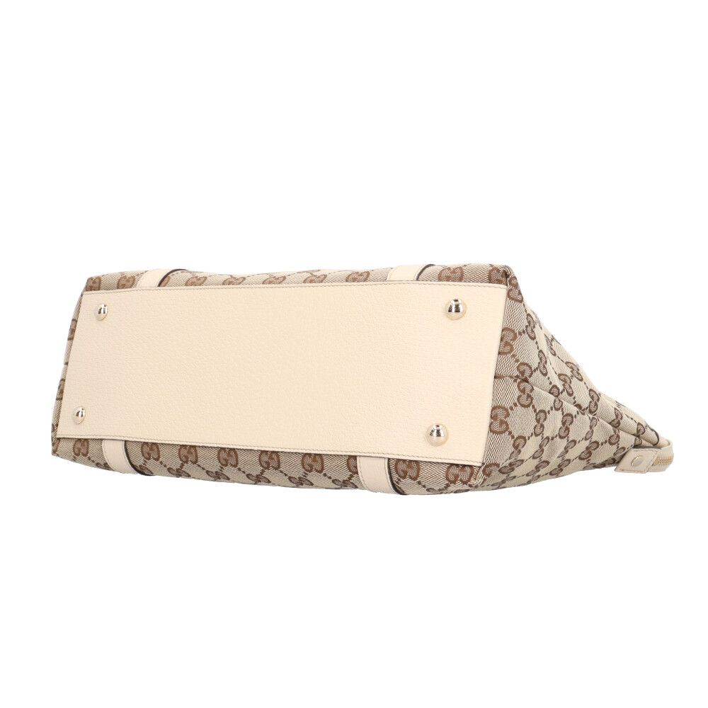 Gucci Abbey Tote Bag GG Canvas Beige — view 6