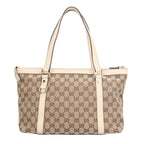 Gucci Abbey Tote Bag GG Canvas Beige — view 3