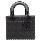 Dior Lady My Abcdior Bag Small 2-Way Bag Black — view 2