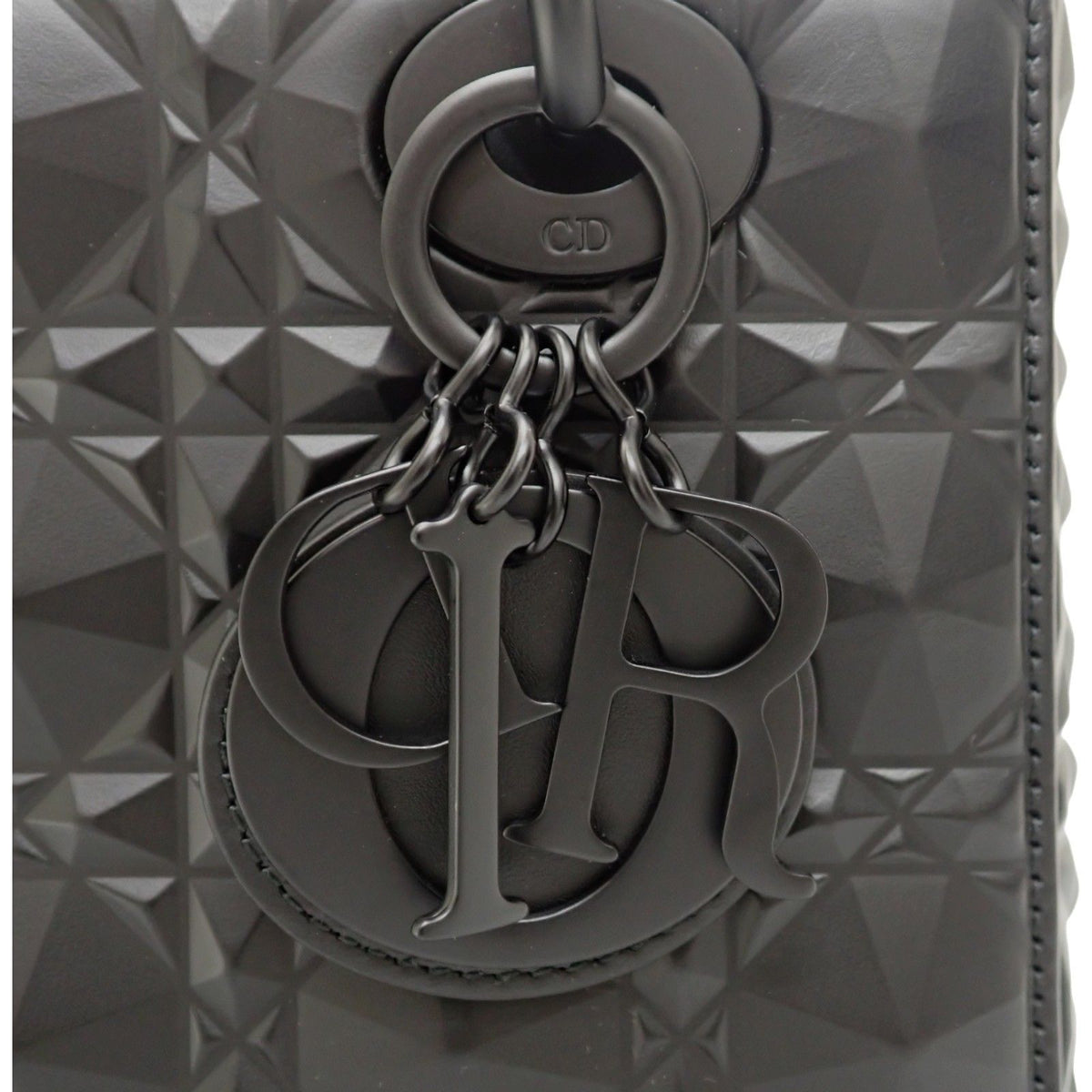 Dior Lady My Abcdior Bag Small 2-Way Bag Black — view 8