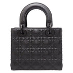 Dior Lady My Abcdior Bag Small 2-Way Bag Black — view 3