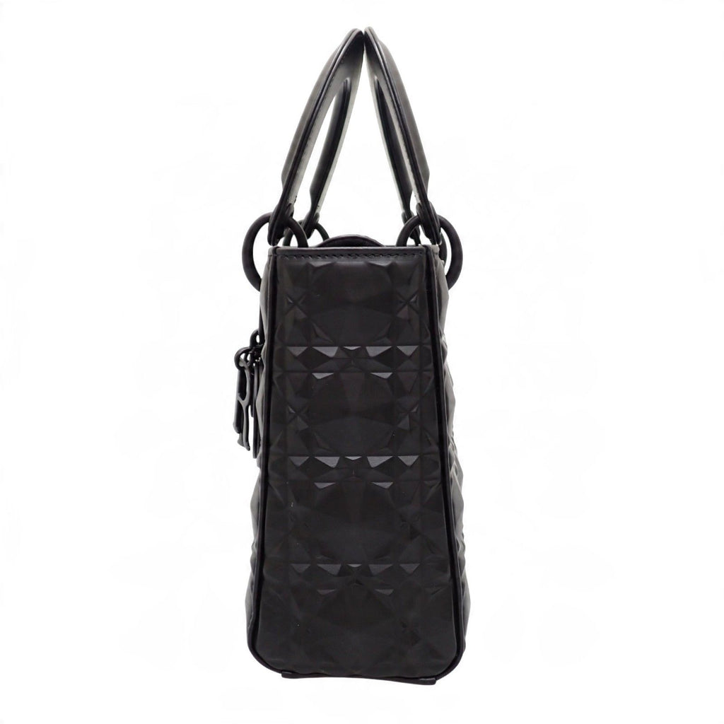 Dior Lady My Abcdior Bag Small 2-Way Bag Black — view 5