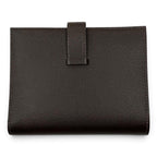 Hermes Bearn Compact Veau Madame Gold Bifold Wallet — view 3