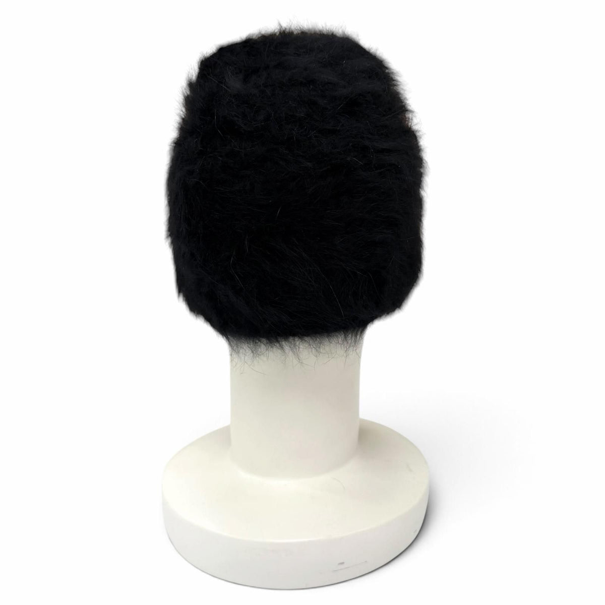 Chanel Vintage 02A Angora Rhinestone CC Logo Knit Cap 2 Hat — view 4